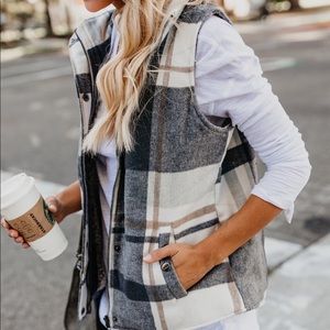 Thread & Supply Plaid Redding Vest